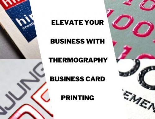 Elevate Your Business with Thermography Business Card Printing